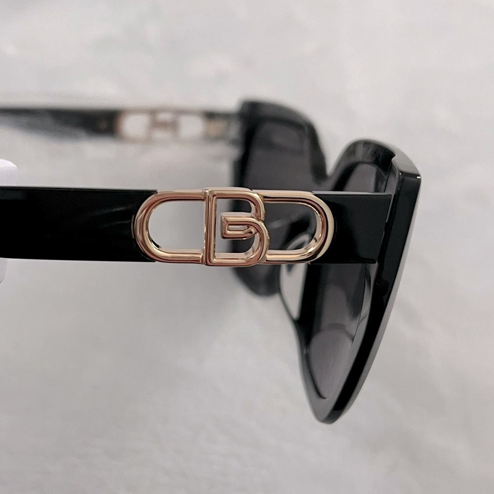 NWT Bolan Oversized Polarized Black Sunglasses - Picture 12 of 16